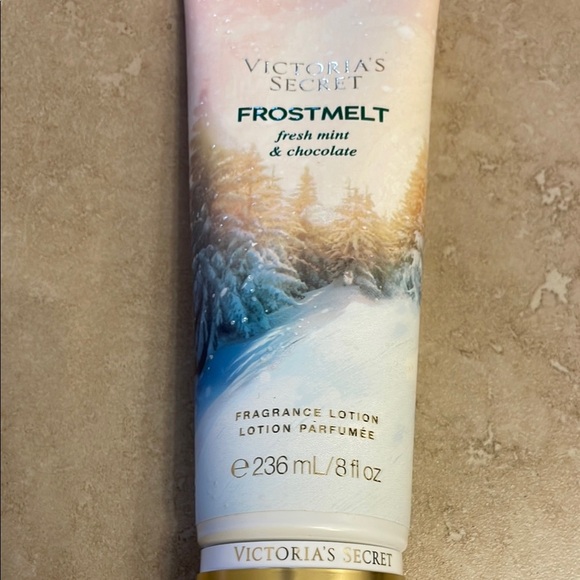 Victoria’s Secret Frostmelt Fragrance Lotion Fresh Mint & Chocolate 8 fl oz New - Picture 4 of 4